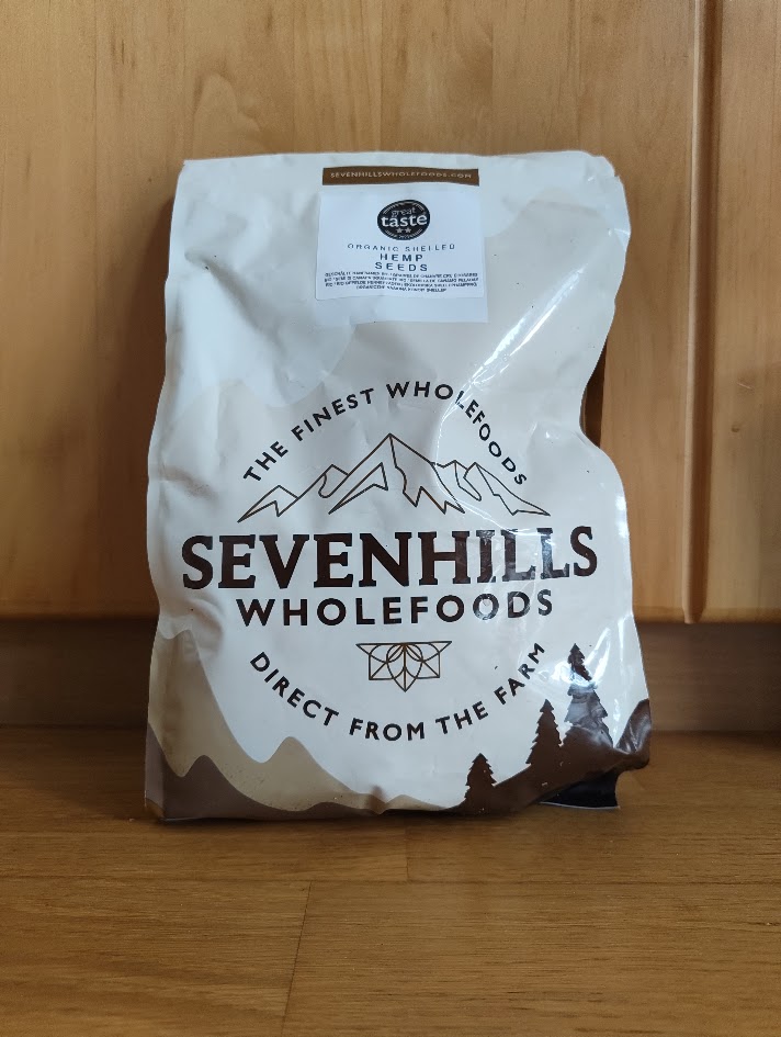 Sevenhills Hanfsamen. Produktfoto privat. 