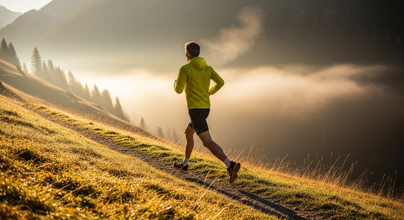 Magnesiumcitrat ist für diesen trailrunner eine sinnvolle ergänzung für ausdauer. symbolbild.