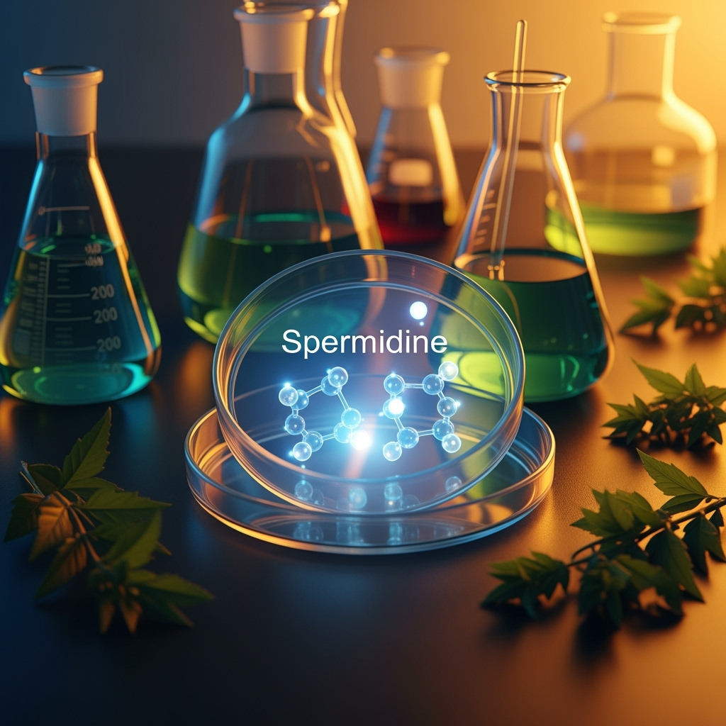 Spermidin wird in der wissenschaft umfassend erforscht wegen longevity. symbolbild.