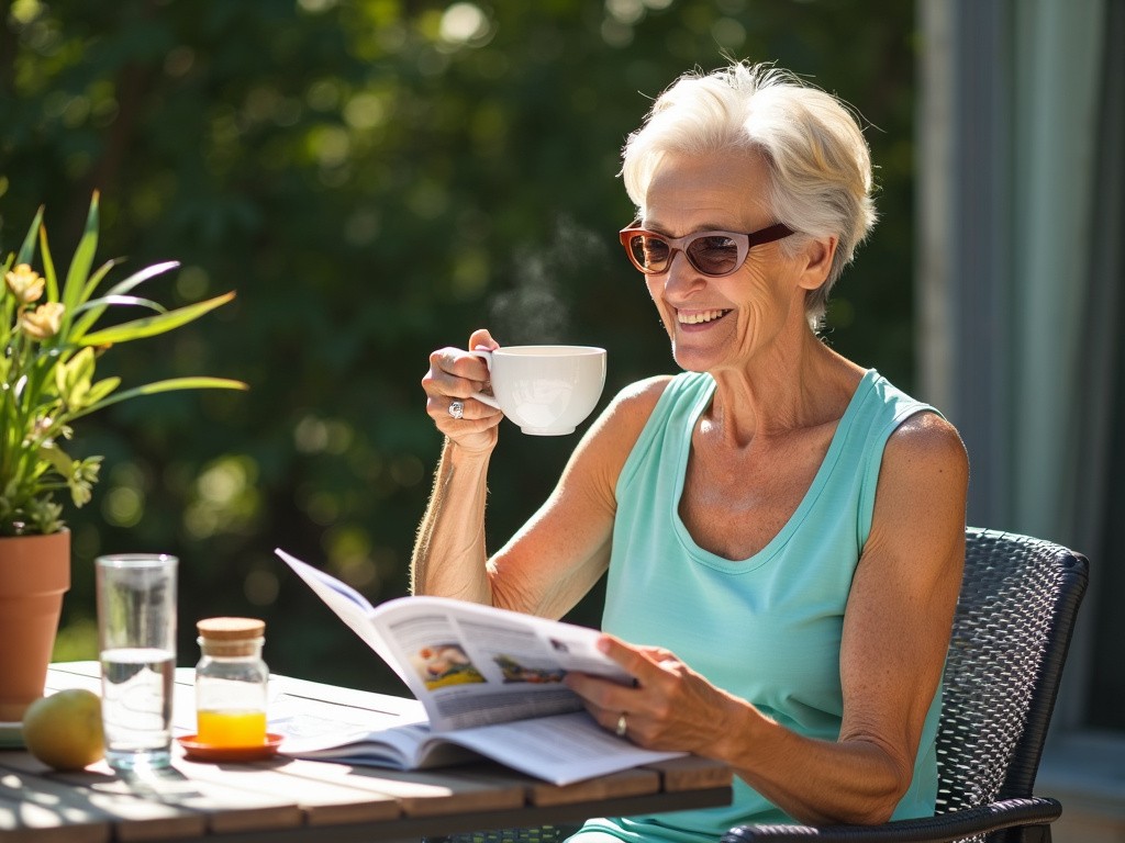 Glucosamin Und Chondroitin Sorgen Bei Dieser Sportlichen Seniorin Für Gelenkgesundheit