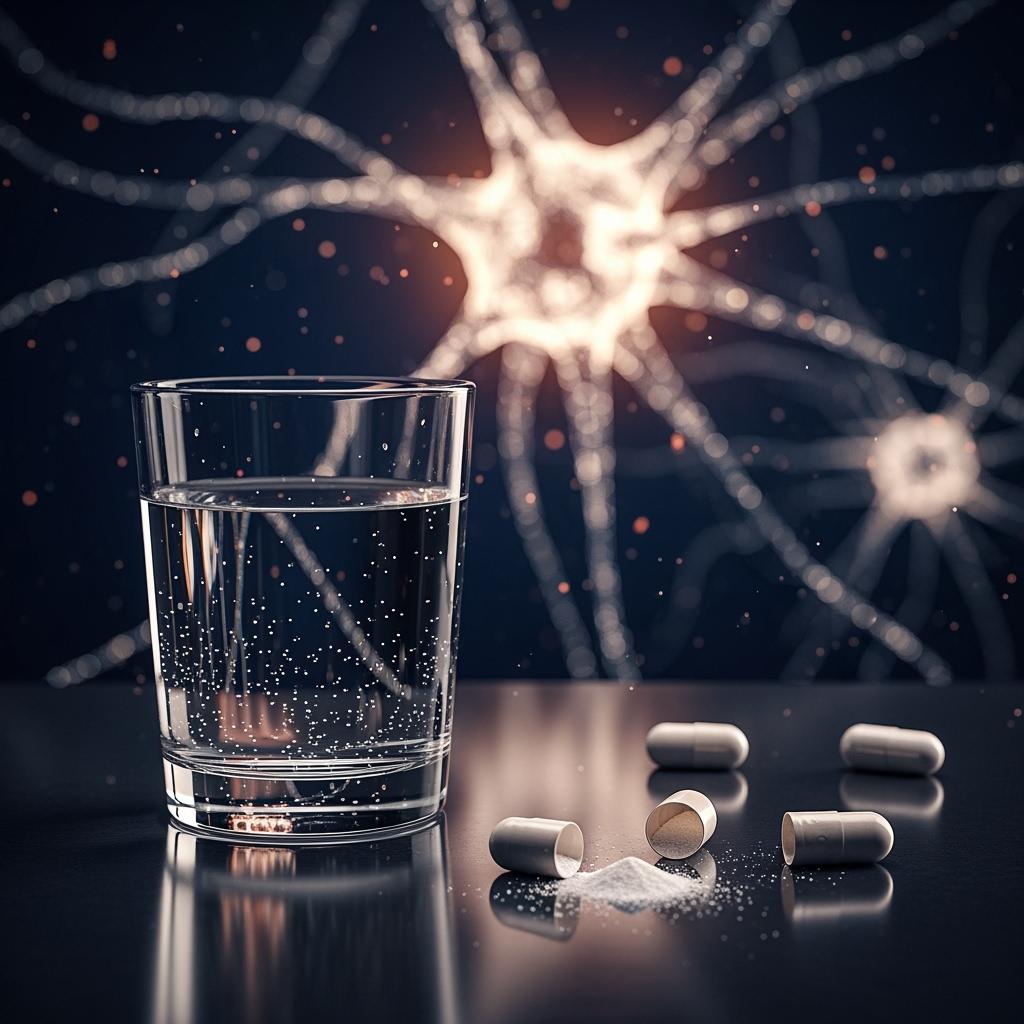 Magnesium l threonat magtein ist ein potenzielles supplement zum schujtz vor demenz, alzheimer und kognitivem abbau. symbolbild.