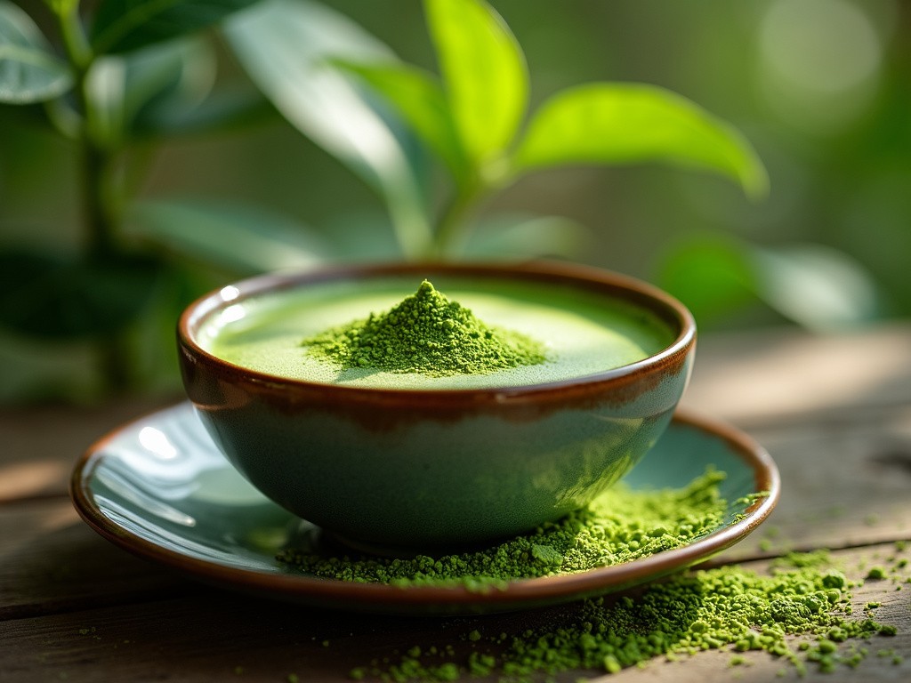 Matcha Tee Tasse Gesund