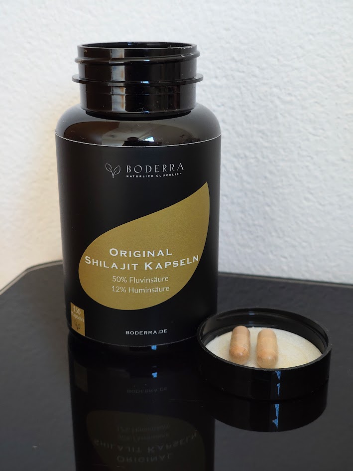 Boderra original shilajit kapseln fulvinsäure huminsäure
