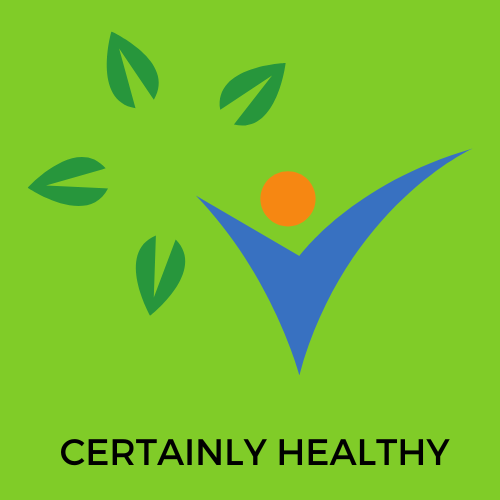 Sicher gesund Logo Gesundheit in Selbstfürsorge