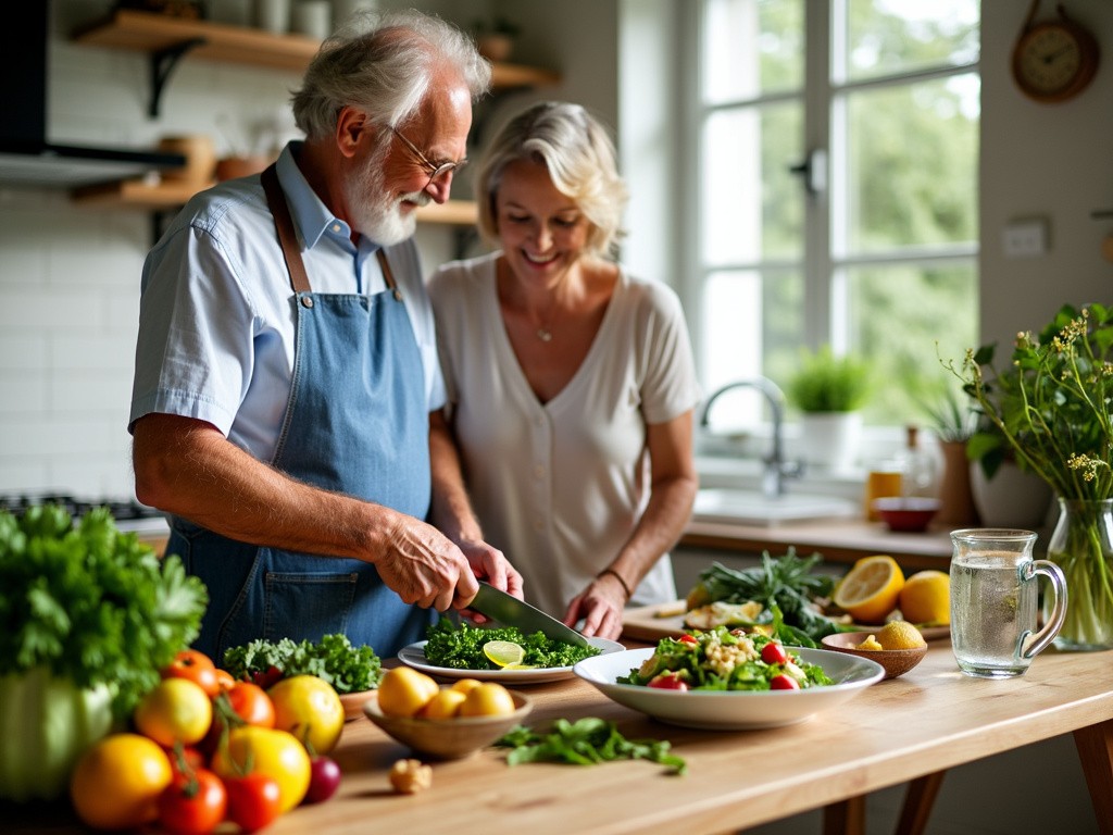 Ernährung Ist Wichtig Für Dieses Sportlich Aktive Paar Um Fit Zu Bleiben