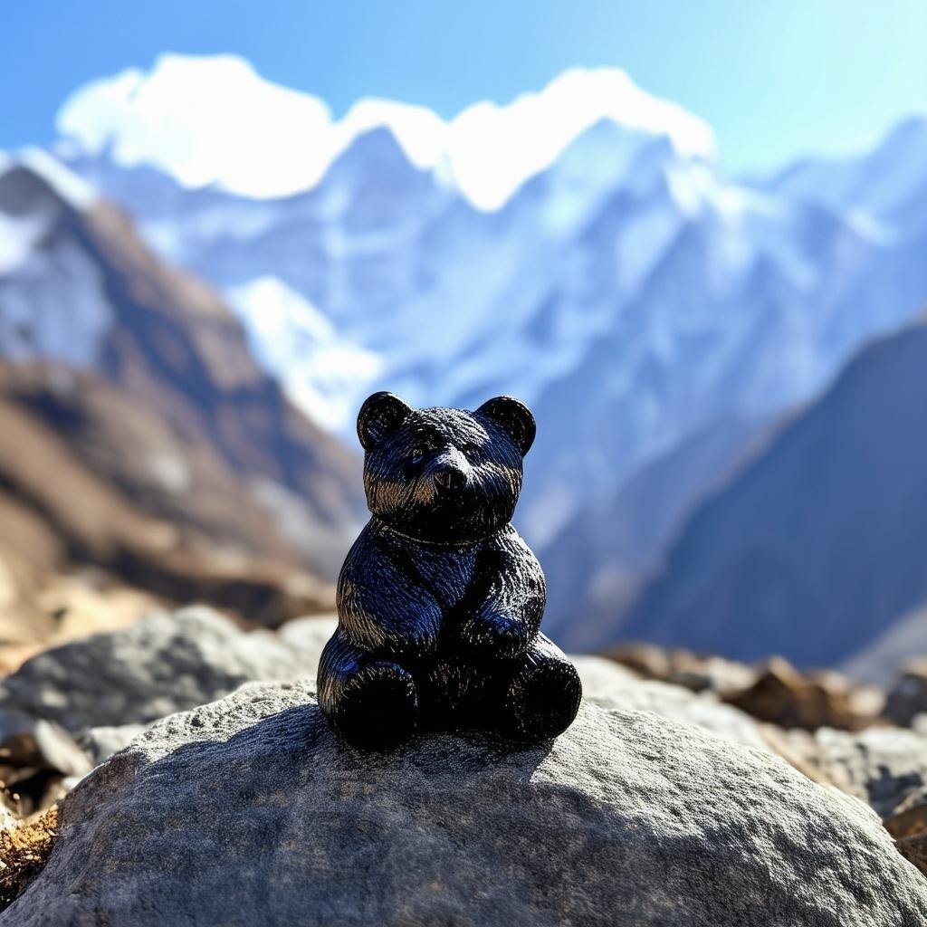 Shilajit aus dem Himalaya als Gummibär schmeckt köstlich.