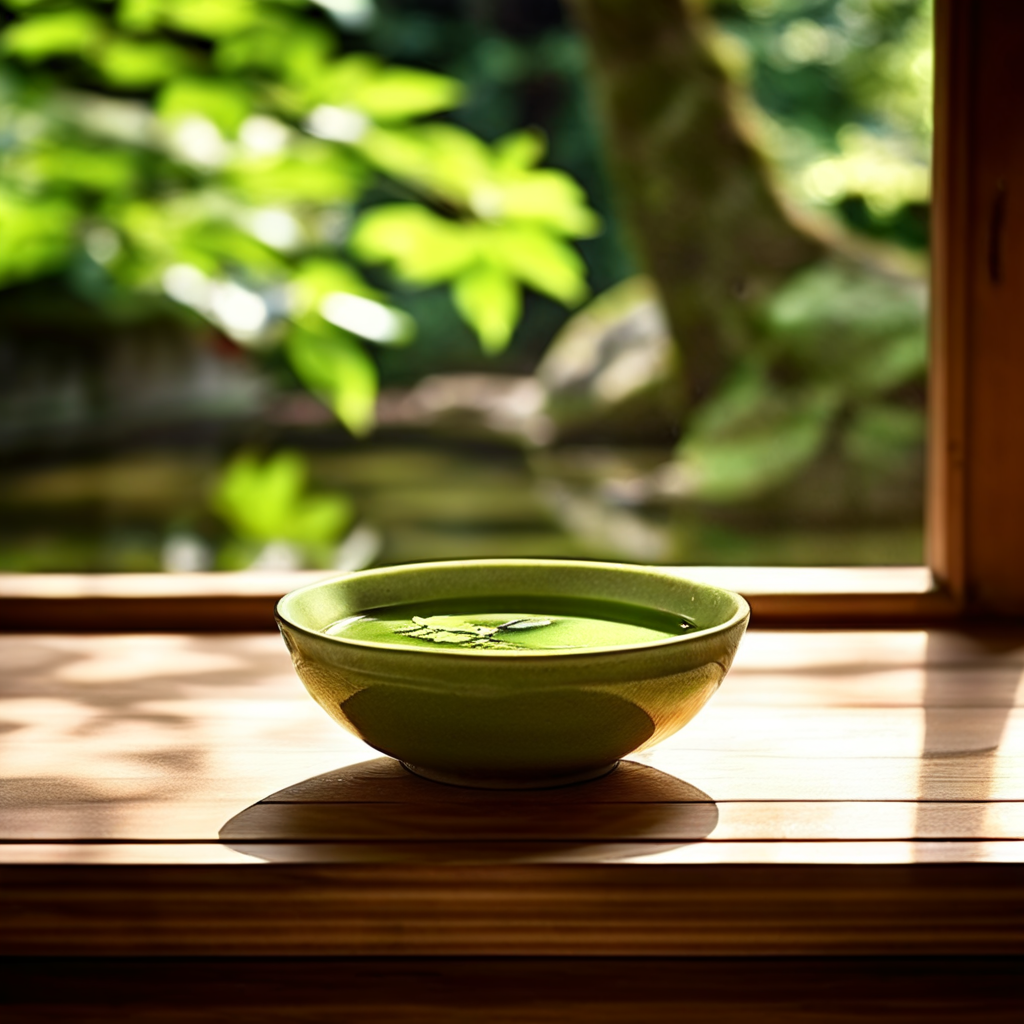 Matcha ist ein bekömmlicher und gesunder grüner Tee.