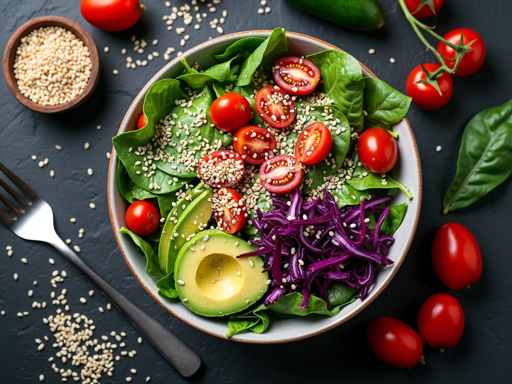 Leinsamen Zerkleinert Und Geschrotet Macht Jeden Salat Knackig Und Schmackhaft