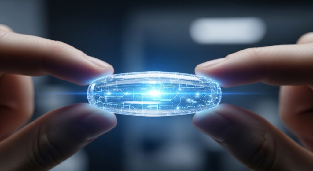 Magnesium als supplement mit kapseln für geistige klarheit tagsüber und schlafqualität während der nacht.