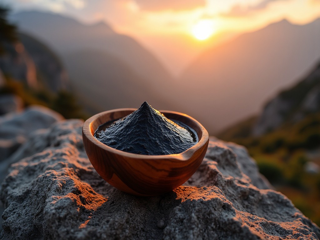 Reines Shilajit Naturharz Aus Dem Himalaya Kann Sein Volles Gesundheitliches Potenzial Entfalten