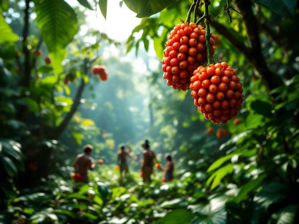 Guarana Ist Aufgrund Seines Hohen Koffeingehalts Ein Starker Energiebooster