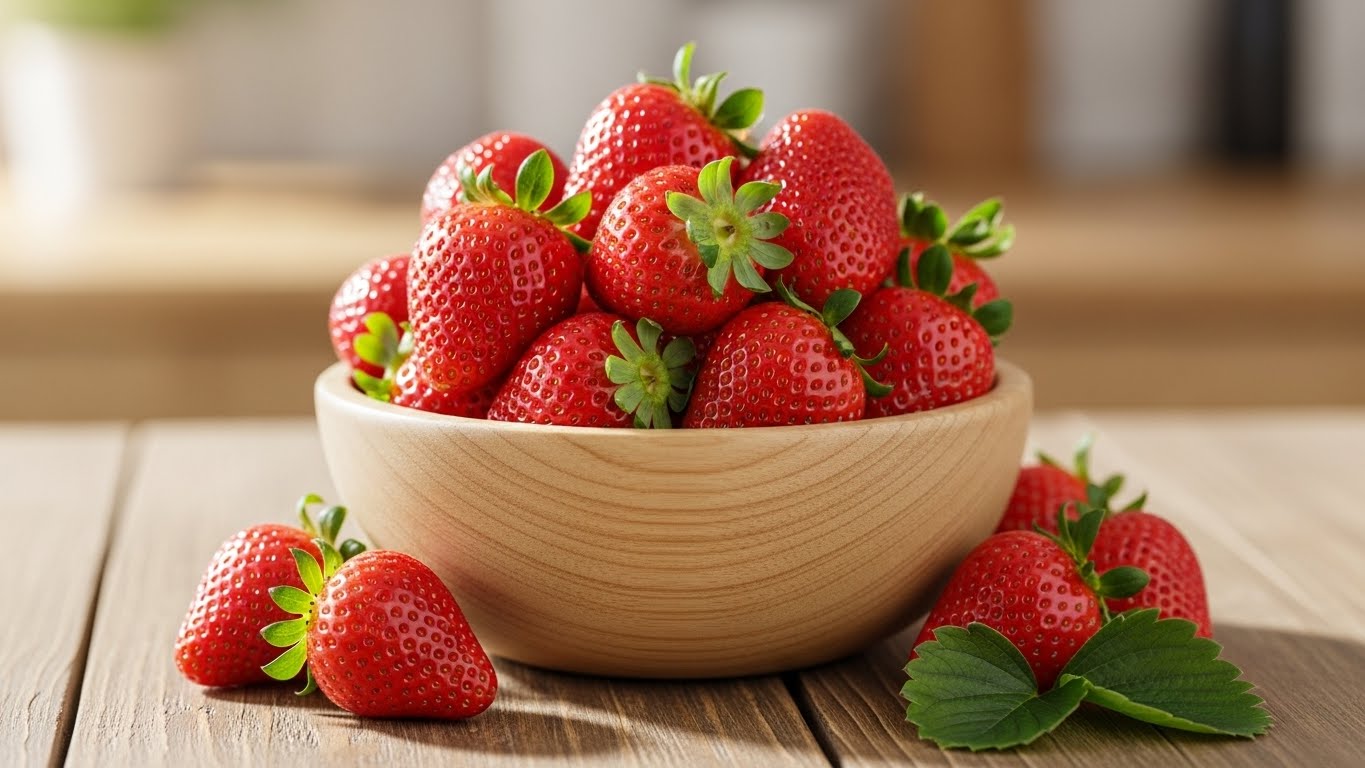 Vitamin C soll viel in Erdbeeren sein. Symbolbild.