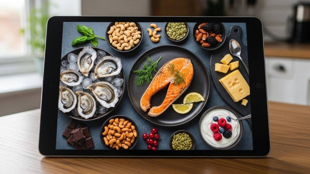 Zink ist in vielen gesunden Lebensmitteln vorhanden. Symbolbild.