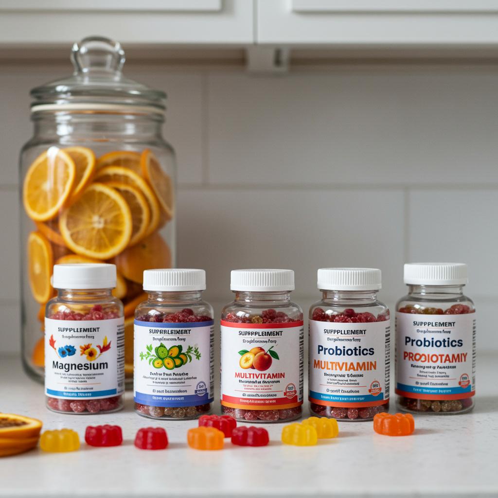 Gummi supplements gibt es für viele vitamine und nährstoffe