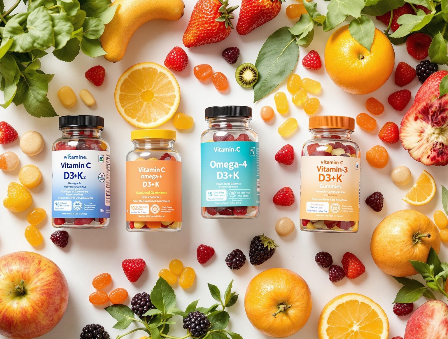Gummi supplements werden immer beliebter weil einfach gesundes naschen