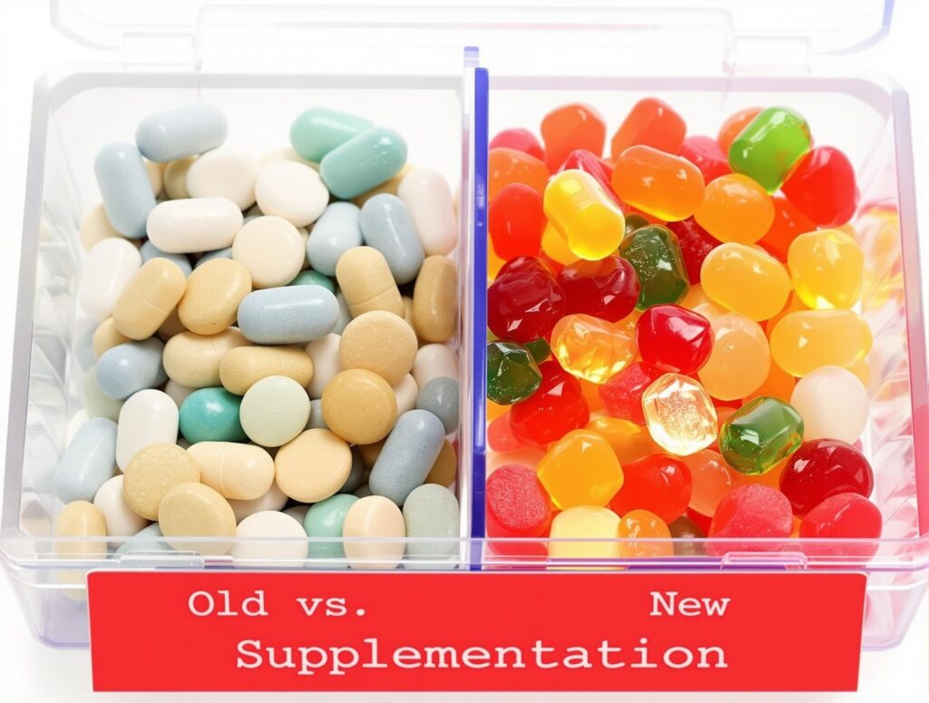 Gummis statt kapseln und tabletten, gummies schmecken köstlich und nicht nach medizin