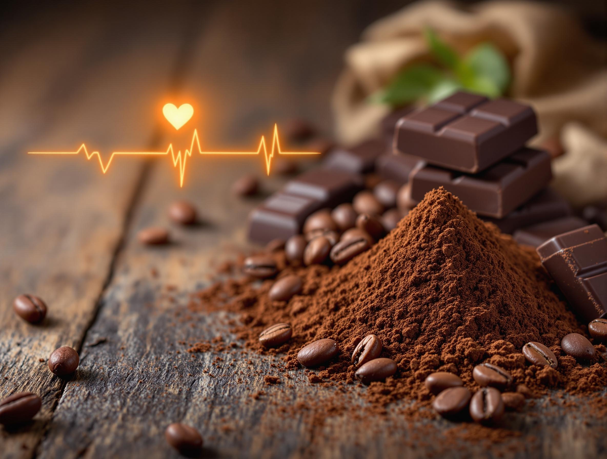 Flavonoide sind viel in schmackhafter dunkler schokolade und in kakao