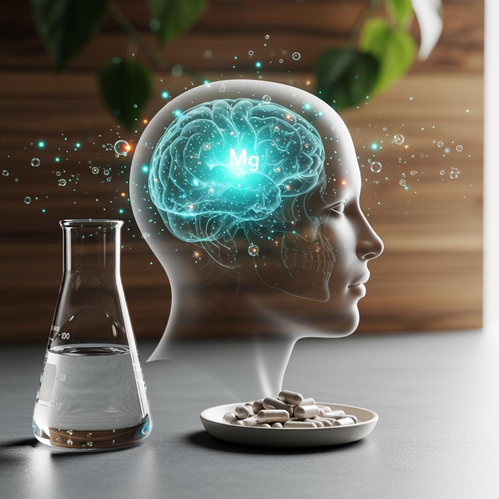 Magnesium ist Gehirnunterstützer und Lebensmotor. Wichtiges Mineral.Symbolbild.