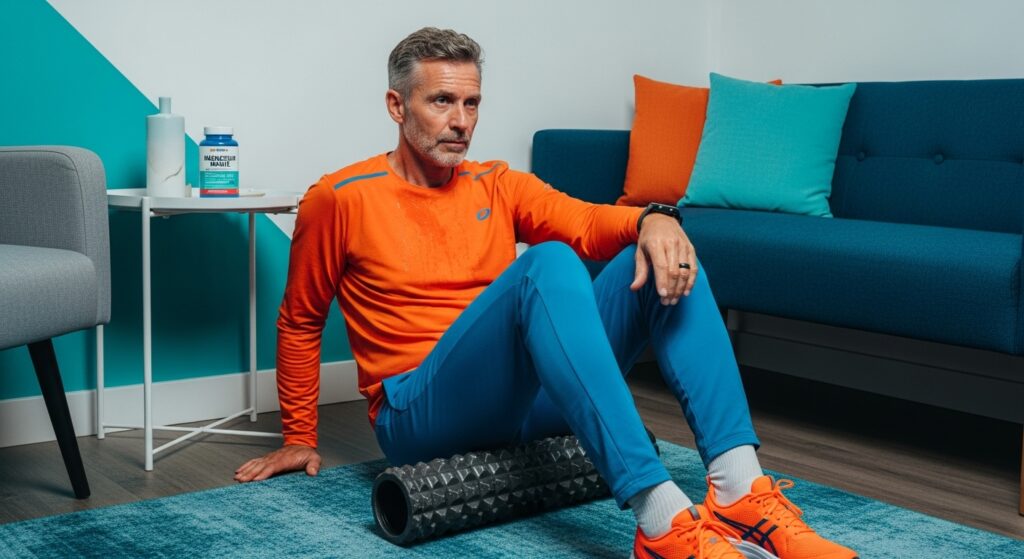 Magnesium Malat kann für diesen fitten älteren Sportler die Energiespeicher wieder auffüllen. Symbolbild.