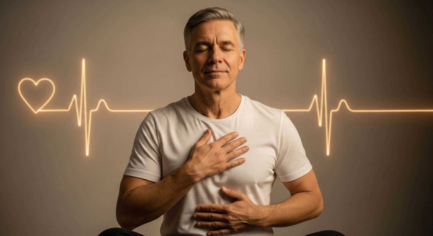 Herzgesundheit ist für diesen Senior wichtig. Symbolbild.