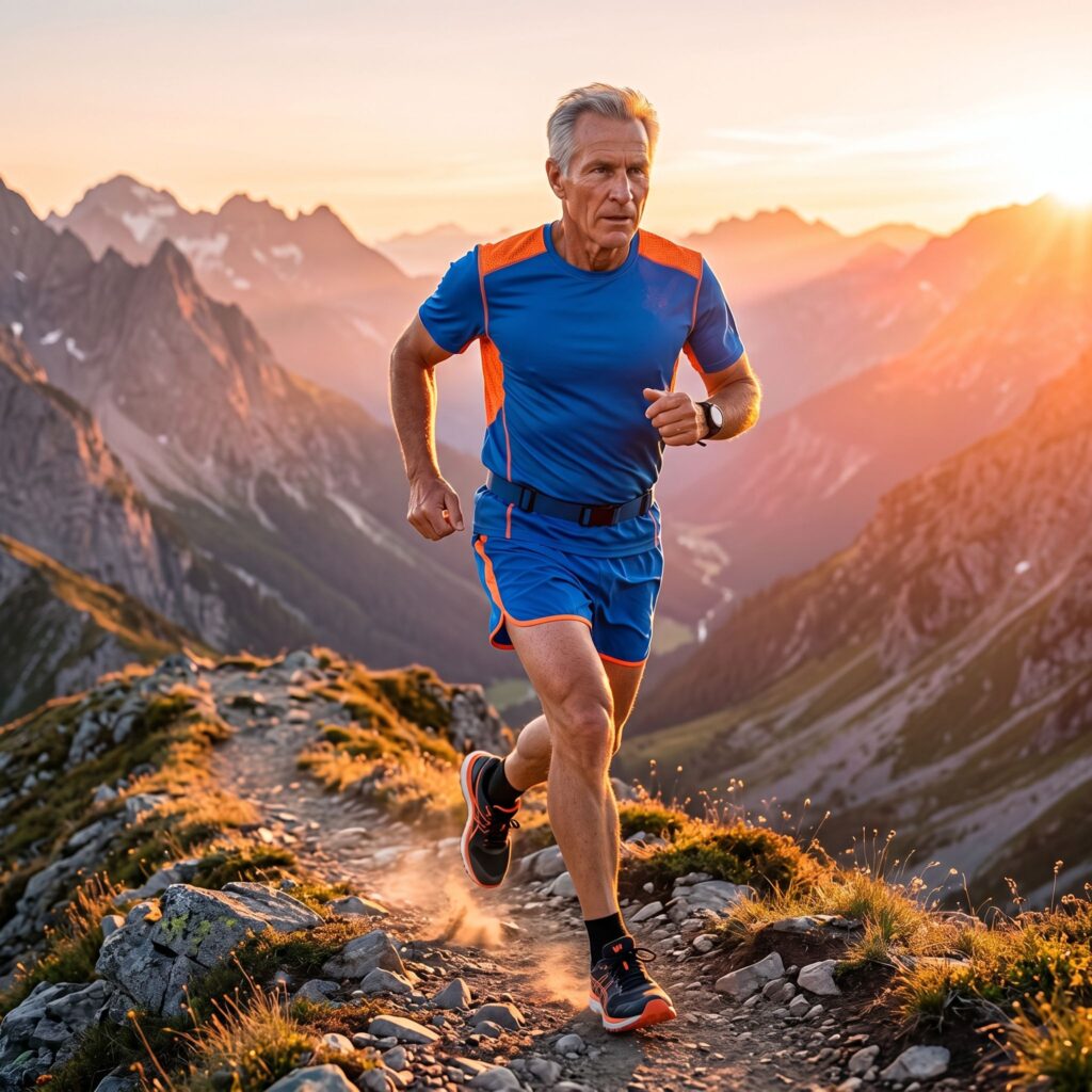 Trail-Running ist für Senioren mit dem richtigen Schuhwerk geeignet. 