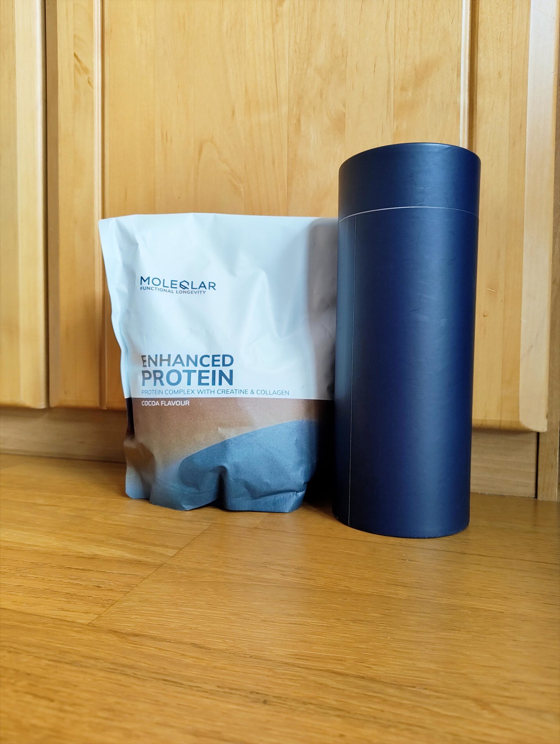 MOLEQLAR Enhanced Protein. Meine Lieferung als Produkt Visual.